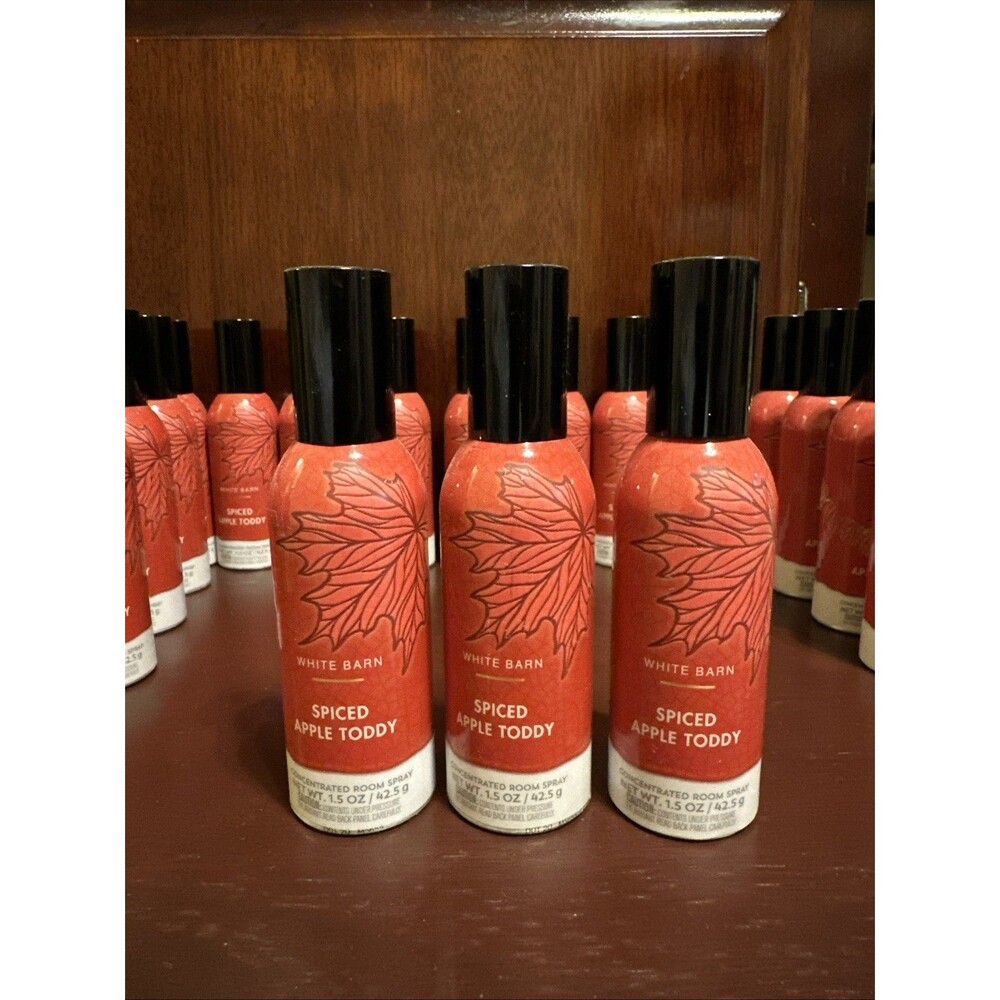 3 Bath & Body Works SPICED APPLE TODDY Concentrated Room Spray Fragrance 1.5 oz